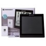 Bresser temeotrend jc reloj de pared lcd, negro