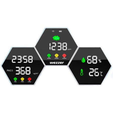 Misuratore della qualità dell’aria levenhuk wezzer air pro dm50