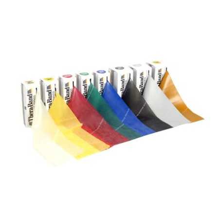 FASCIA ELASTICA THERA-BAND 5.5 m.  x 15 cm. NERO - EXTRA-FORTE