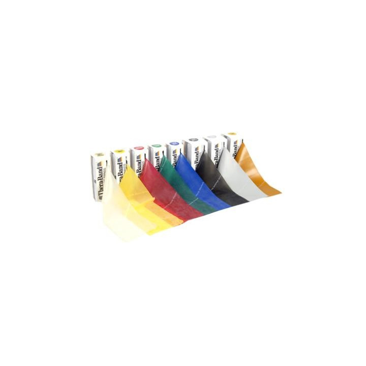FASCIA ELASTICA THERA-BAND 45 m. x 15 cm. NERO - EXTRA-FORTE