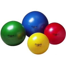 GYMNASTICKÝ MÍČ THERA-BAND BALL ABS - Ø 55 cm - ČERVENÝ