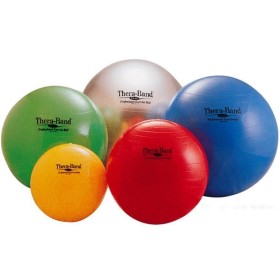 GYMNASTICKÝ MÍČ THERA-BAND BALL - Ø 85 cm - STŘÍBRNÁ