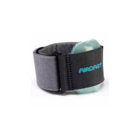 Bracciale pneumatico per epicondilite Aircast Armband, Prodotto Nero