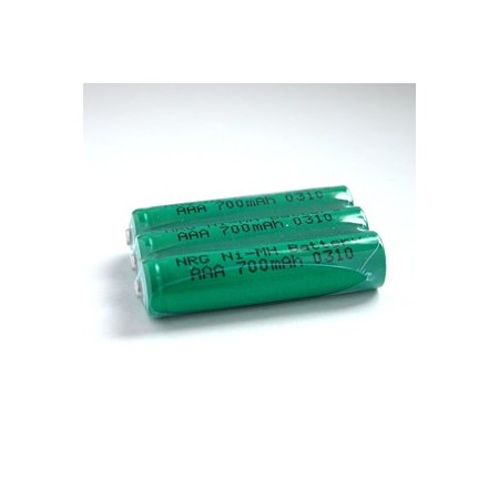 Kit de 3 pilas recargables ministylus para globus serie duo