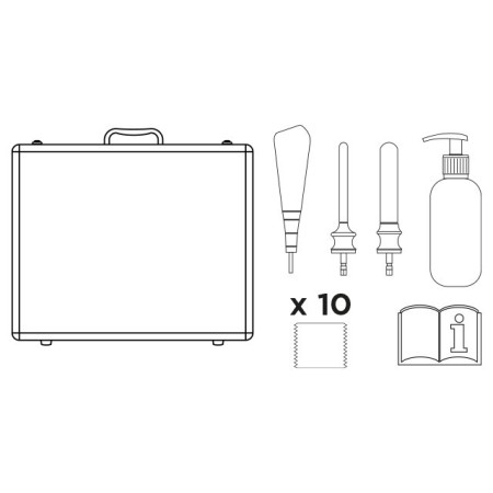 Kit íntimo para el tratamiento de la zona pélvica con diacare 5000 y 6000