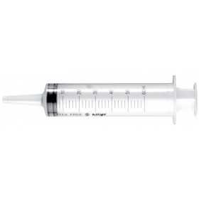 Bezjehlová injekční stříkačka 60 ml INJ/LIGHT s kuželem katétru - 20 ks.