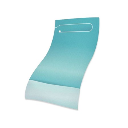 Podbradnik za jednokratnu upotrebu s plavim džepom - 100 kom.