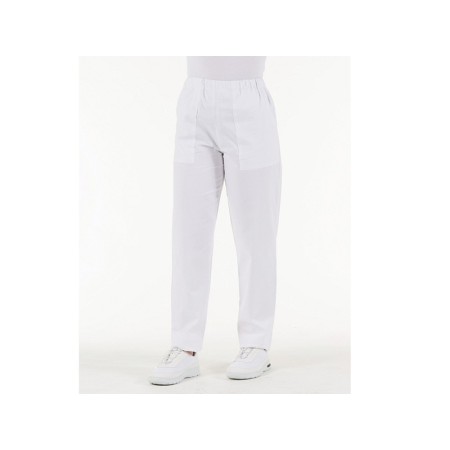 Pantaloni cotone - bianchi - xs