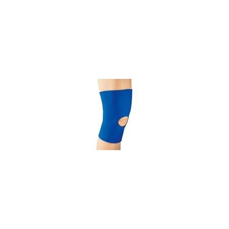 Neoprén térdtámasz 4mm - 2 oldalas nylon térdkalda nyílással