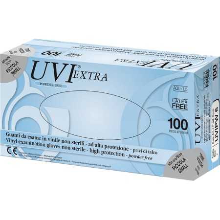 Disposable vinyl gloves DOC U.VI EXTRA POWDER FREE - 100 pcs.