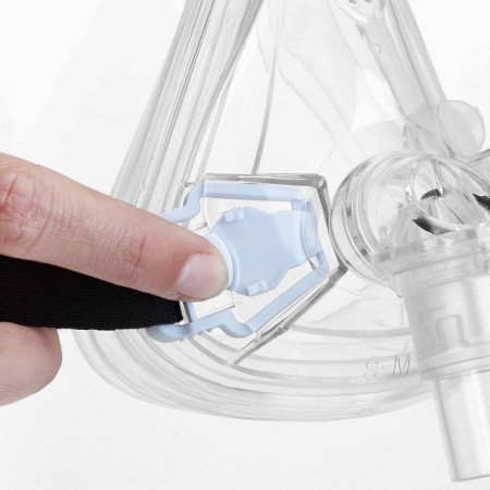 Oronasalis cpap maszk respireo primo f