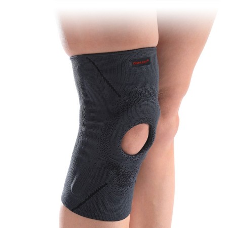 Donjoy rotulax knee brace with patellar hole