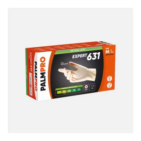 PALMPRO EXPERT ESSP Powder-Free Latex Disposable Gloves - 100 pcs.