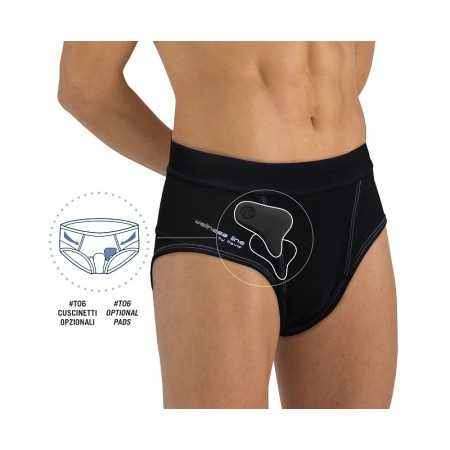 Calzoncillos HerniaCalzoncillos Altos Black Wellness 656