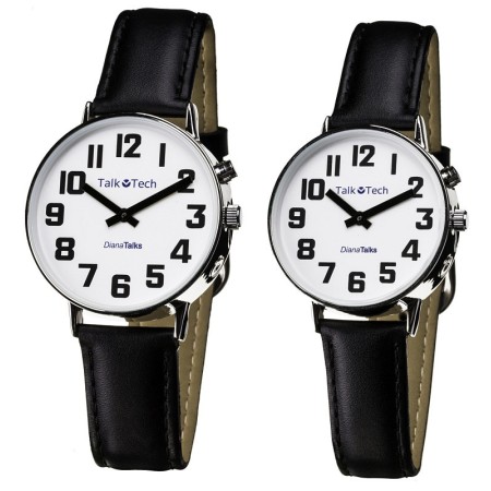 Reloj parlante femenino para ciegos o discapacitados visuales