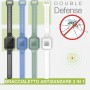 Bracelet anti-moustiques avec émissions répulsives