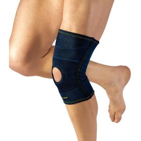 Ginocchiera tubolare con foro rotuleo new edge 023