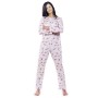 Pyjama femme fermeture Éclair wellness 991