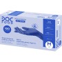 Powder free blue nitrile disposable gloves doc velo food - 100 pcs.