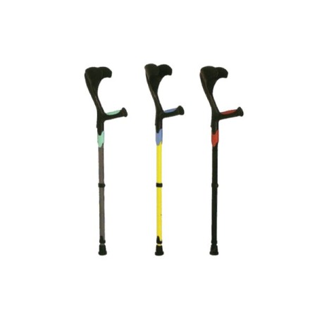 Coppia di stampelle monoblocco ellipse