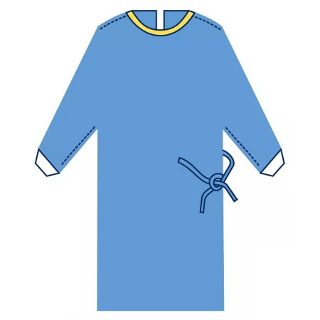 Sterile disposable sms gowns - individually wrapped - 25 pcs.