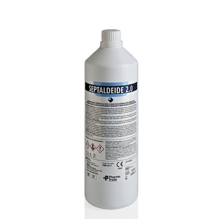 Septaldéhyde 2.0 pour la stérilisation des instruments et objets 1000 ml