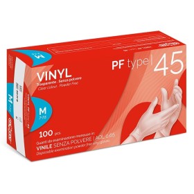 Guantes de Vinilo Desechables Sin Polvo VINYL PF - 100 uds.