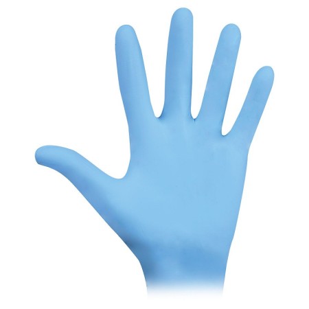 Gants jetables en nitrile non poudrés biosoft pf type 30 - 100 pcs