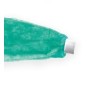 Abrigo de visitante verde en tela no tejida isogown - 10 uds.