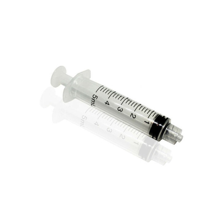 Seringue sans aiguille Rays 55LL Luer Lock 5 Ml - 100 Pcs.