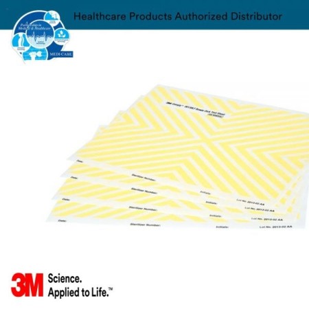 Test di sterilizzazione di bowie & dick 3m comply 00135lf