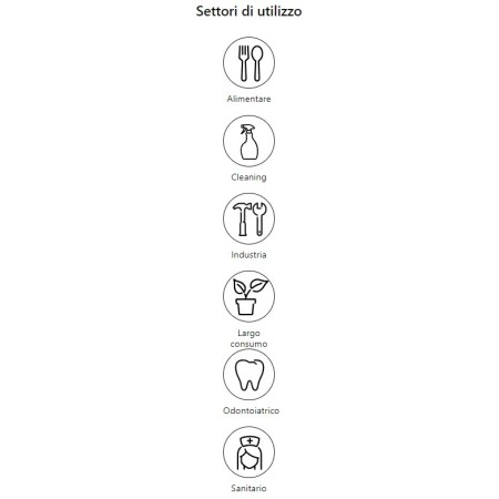Guantes desechables de nitrilo azul powder free doc zeroveloforte - 100 uds.