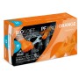 Gants jetables en nitrile orange non poudré GLOVELY BIOSAFE PF tech orange - 50 pcs