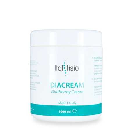 DIACREAM Crème conductrice pour la radiofréquence, le técar, la diathermie - 1000 ml