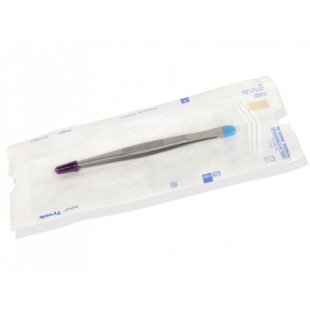 Sterile verbandzange - gerade - 13 cm packung 25 stk.