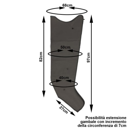 Pressomassage mesis plus+ basic felszerelés (2 leggings)