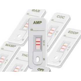 Test de dépistage de drogue à cassette unique pour THC 20 + 50 + 150 + 300 + 600 ng / ml - 25 pcs.