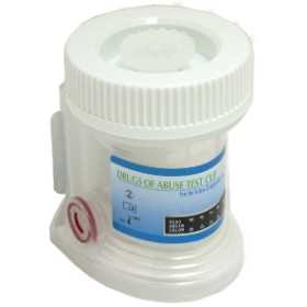 Drogatest BASE Multi-Cup-KEY avec 8 substances analysées et 3 adultérants - 10 tests