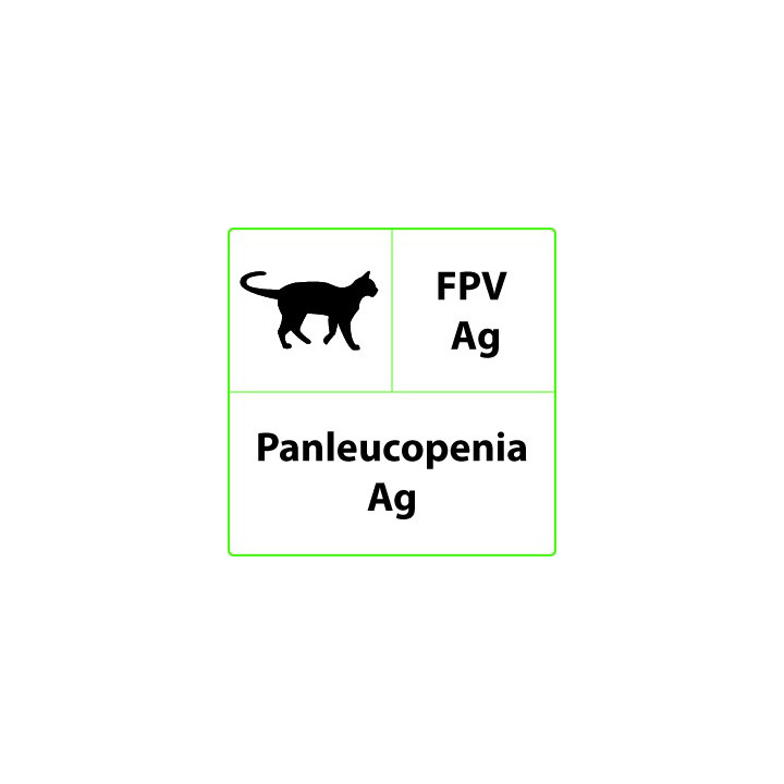 Test rapido veterinario FPV Ag Panleucopenia - 10 test