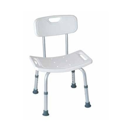 Asiento de ducha mopedia con respaldo