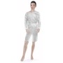 Camice visitatore monouso in cpe bianco - 20 pz.