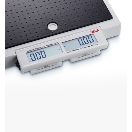 Digitális padlómérleg, kettős kijelző - seca 874 