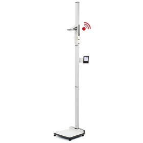 Multi-function wireless digital station for weight and height measurement