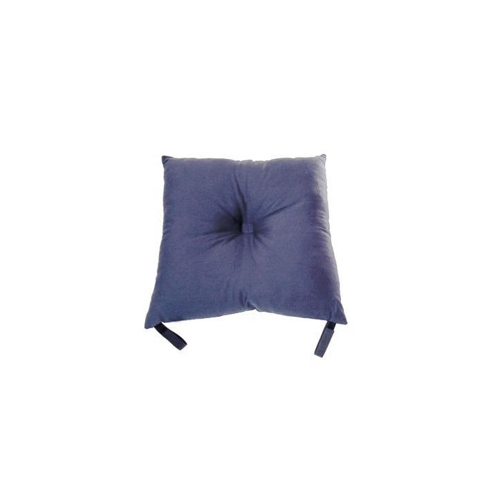 Siliconized hollow-fiber cushion with central depression