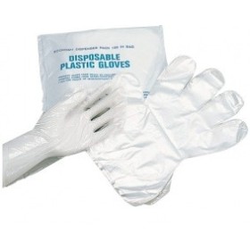 Polyethylene gloves - 100 pieces