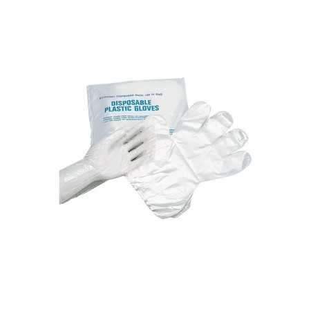 Polyethylene gloves - 100 pieces