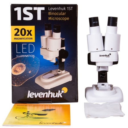 Microscopio levenhuk 1st