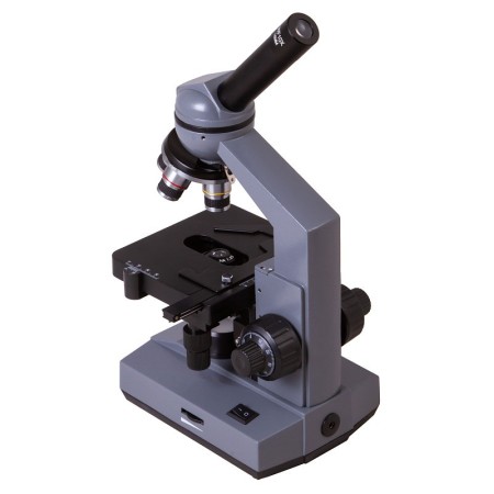 Microscopio biologico monoculare levenhuk 320 plus