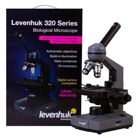 Levenhuk 320 plus monocular biological microscope