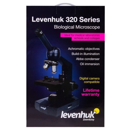 Monokulares biologisches mikroskop levenhuk 320 base
